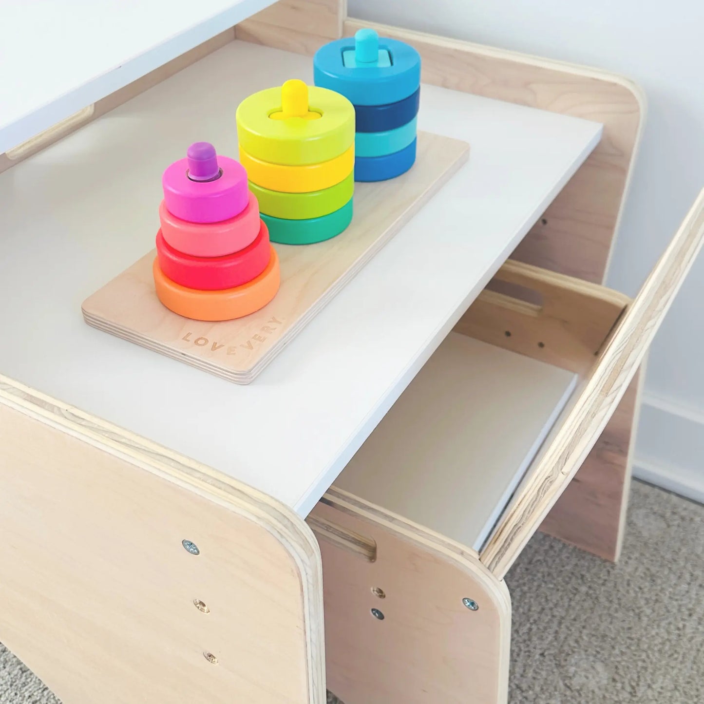 PAPAYA DOUBLE - Adjustable Table & Chair Set for Two Sapiens Child