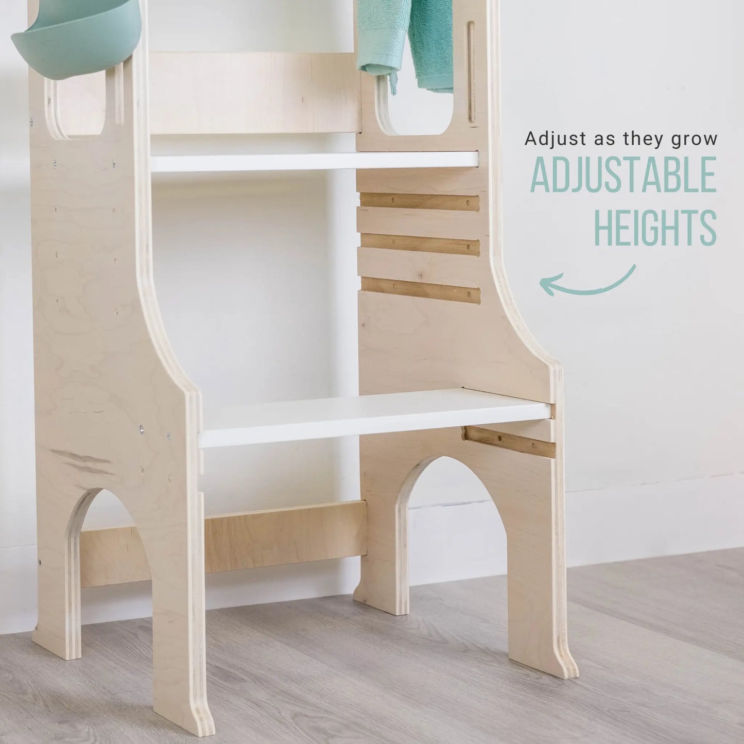 The Best Montessori Kitchen Tower Kitchen Helper Kitchen Stool for toddlers and kids