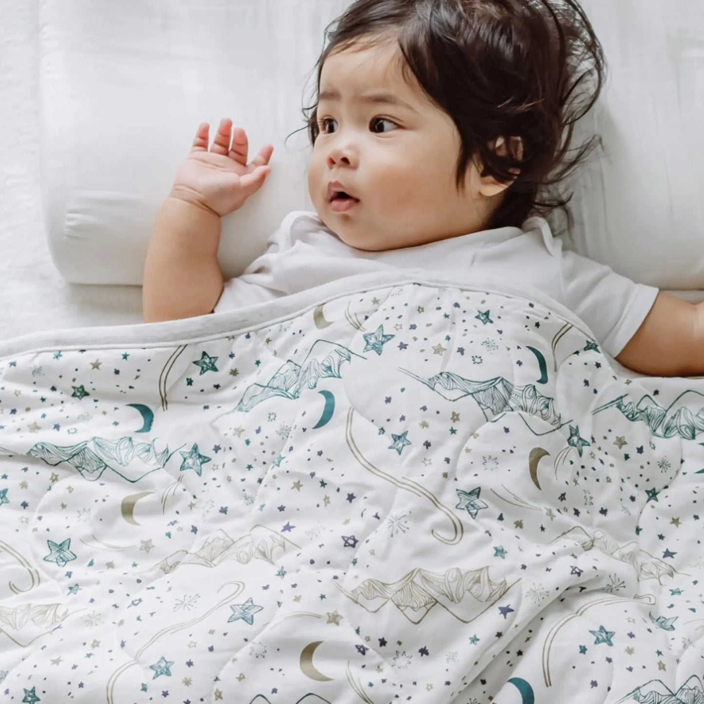 Small Cozy Quilted Blanket (Bamboo Jersey) - Sapiens Child