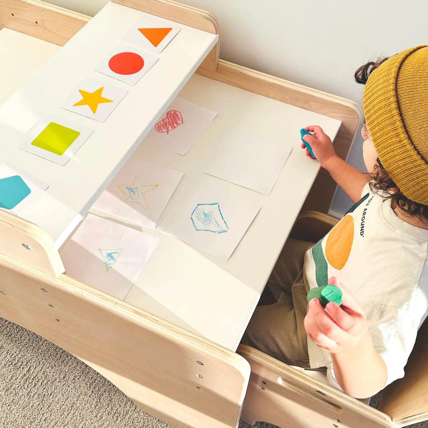 PAPAYA DOUBLE - Adjustable Table & Chair Set for Two Sapiens Child