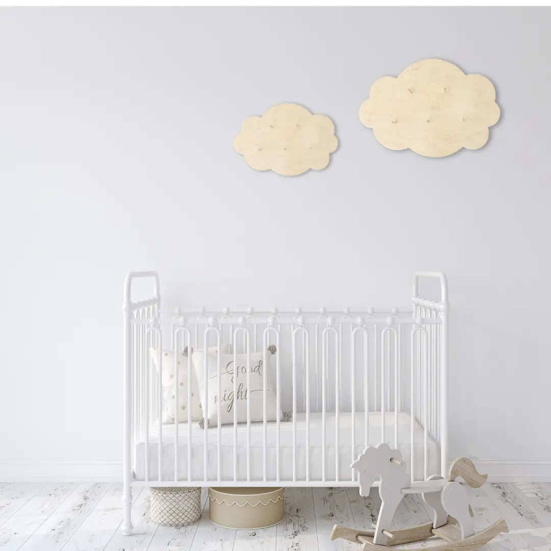 10Wall Decoration Wooden Cloud. Nursery room deco Kids room deco toddler art Nimbus.png