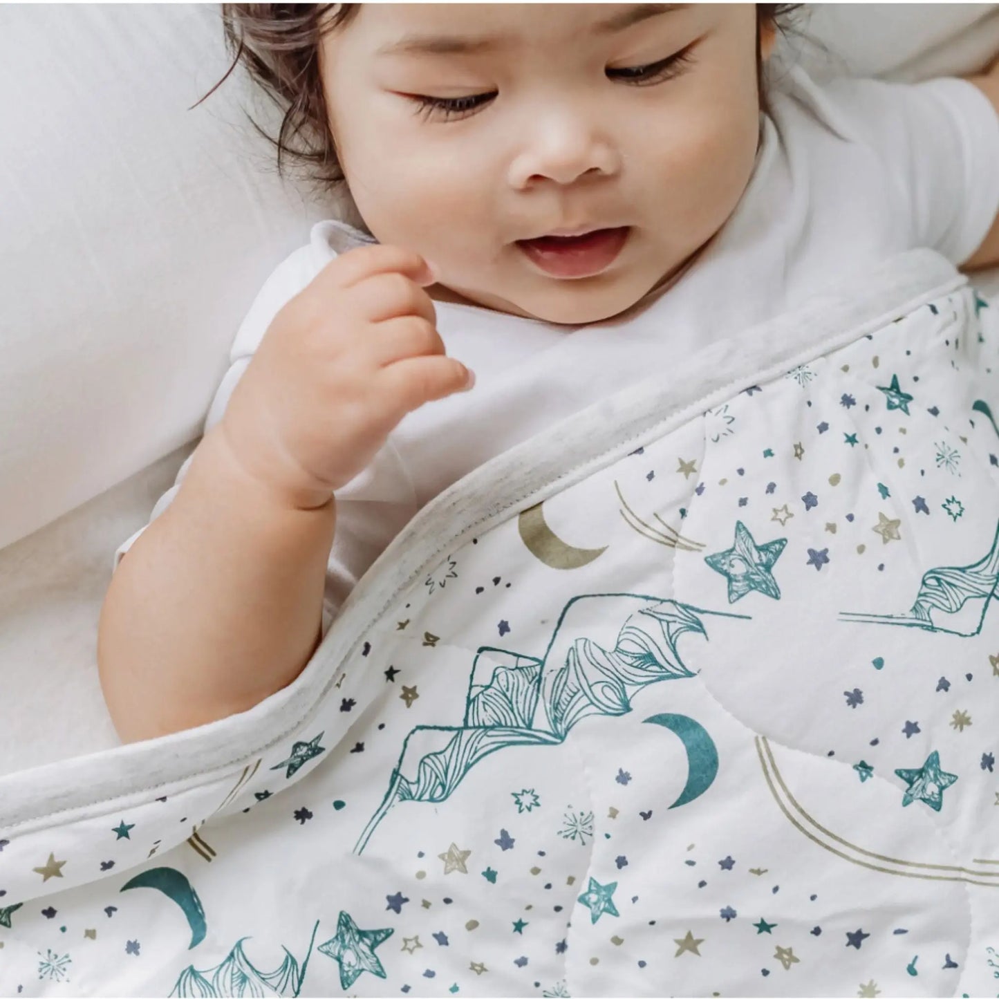 Small Cozy Quilted Blanket (Bamboo Jersey) Nest Designs
