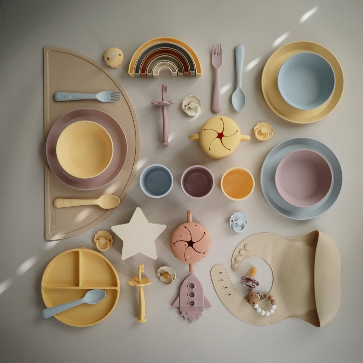 Dinnerware Fork and Spoon Set Mushie