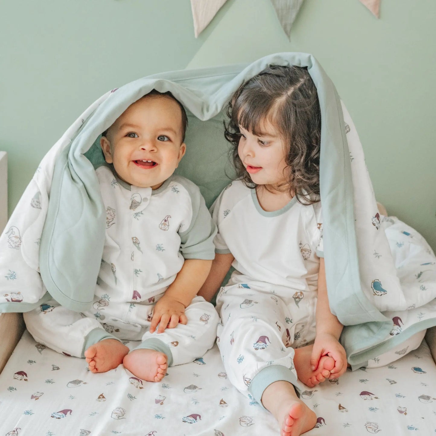 Small Cozy Quilted Blanket (Bamboo Jersey) Nest Designs