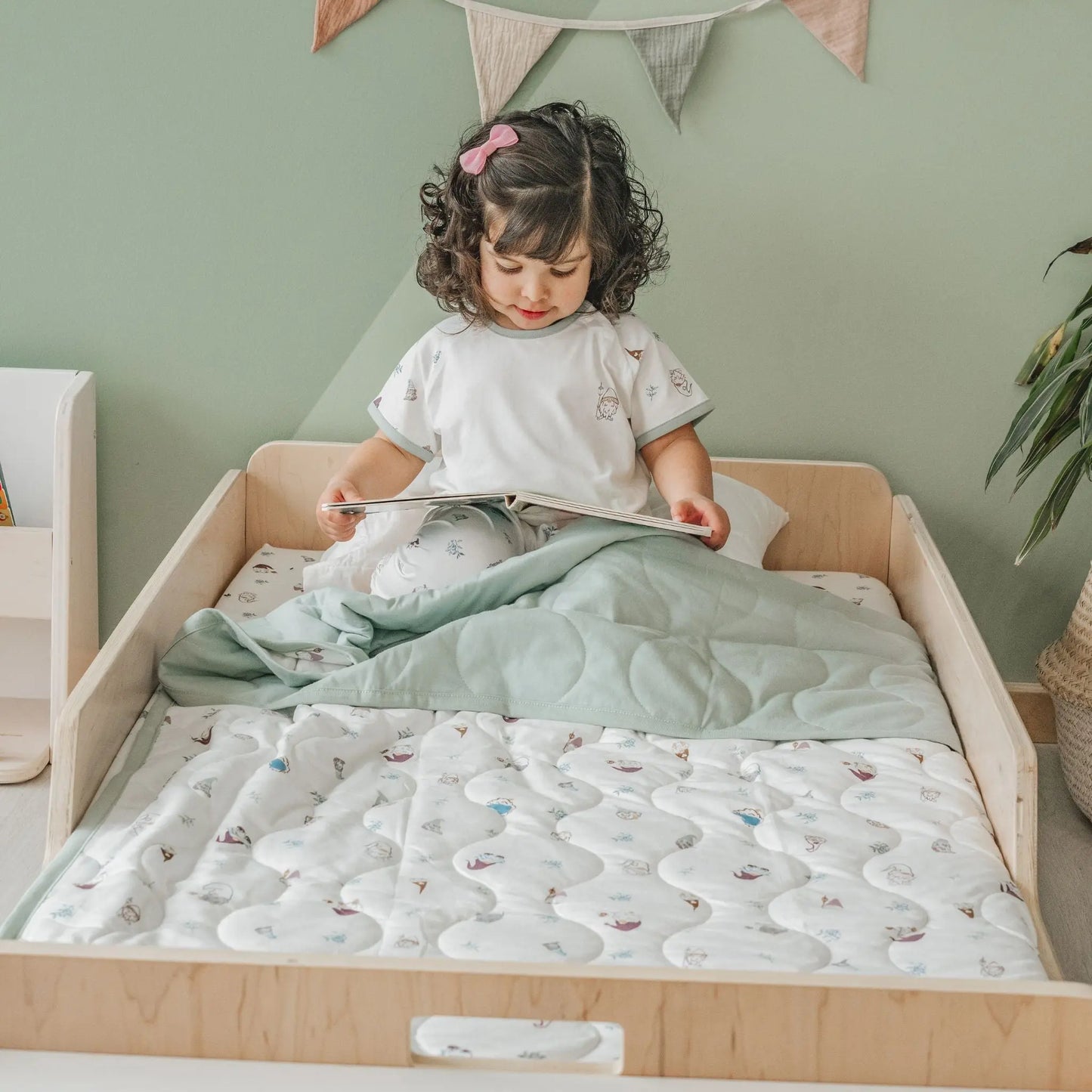 Small Cozy Quilted Blanket (Bamboo Jersey) Nest Designs