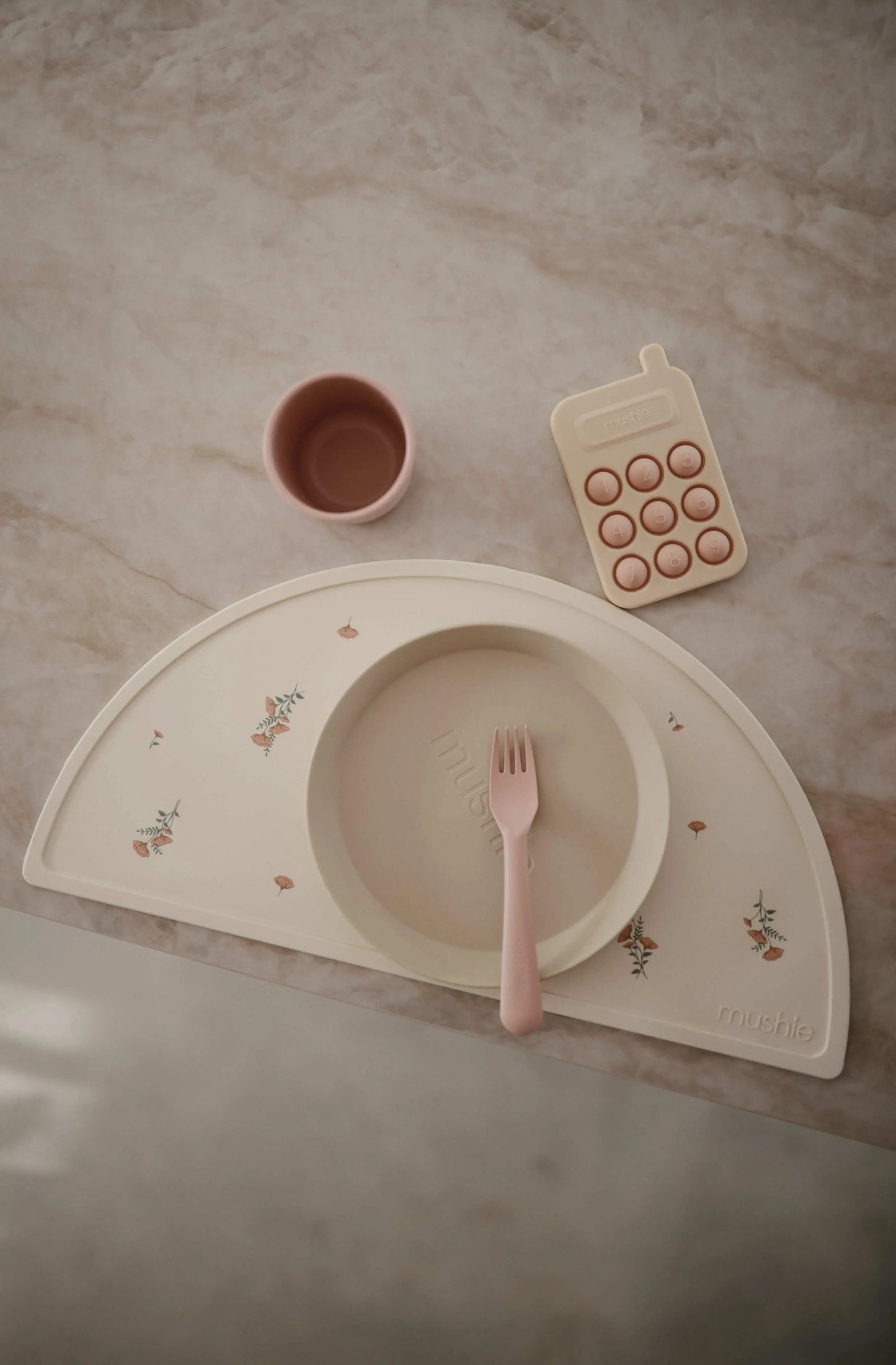 Dinnerware Fork and Spoon Set Mushie