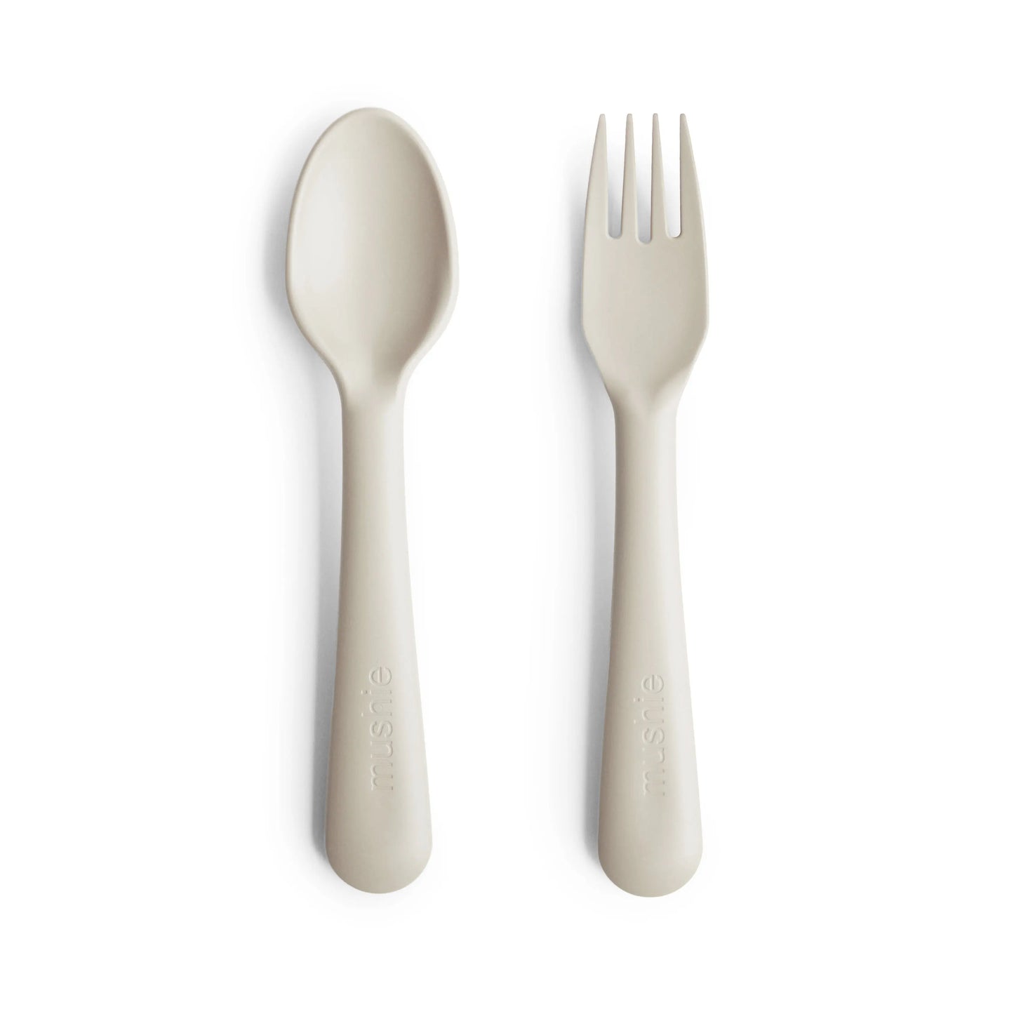 Dinnerware Fork and Spoon Set Mushie