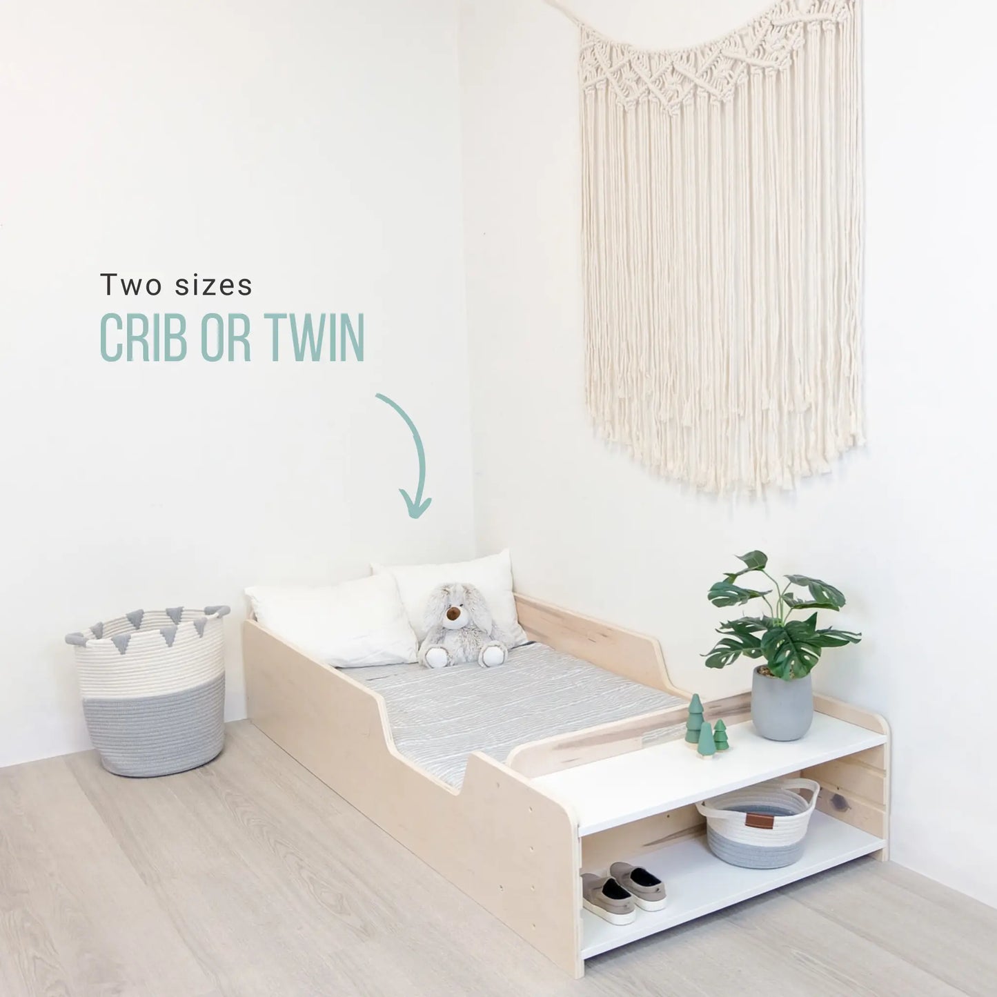 APPLE Floor Bed & Mattres Bundle Sapiens Child