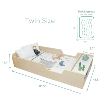 APPLE  Floor Bed & Mattres Bundle - Sapiens Child