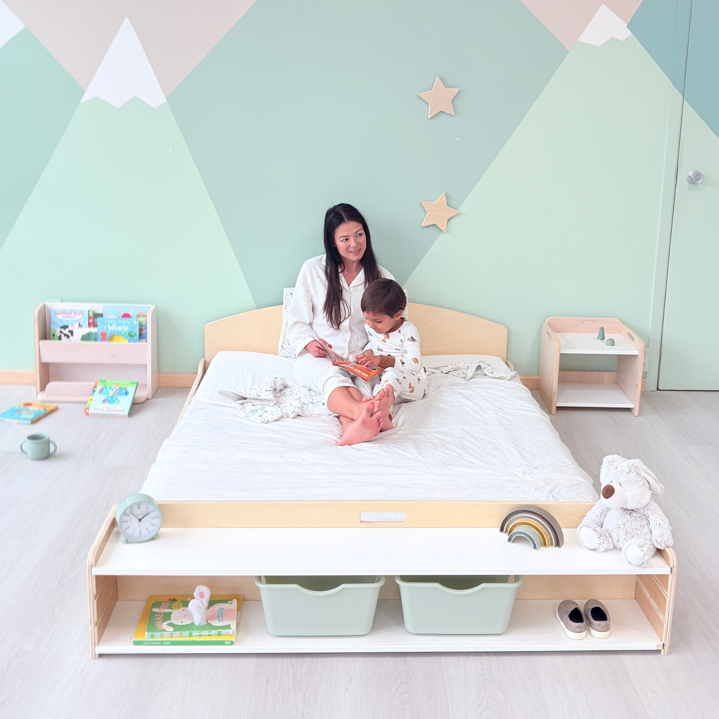 CHERRY FULL - Montessori Floor Bed Sapiens Child