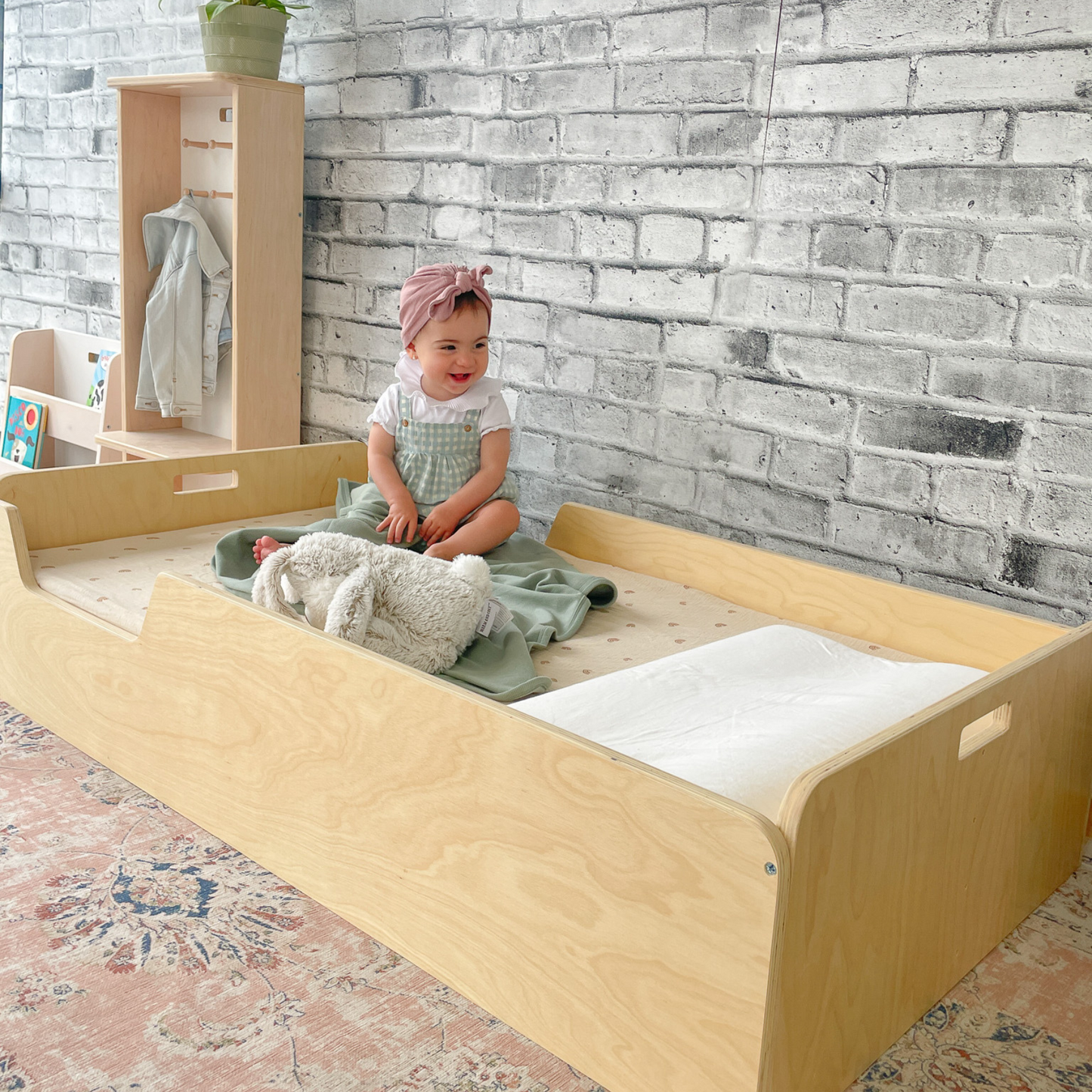 APPLE BUNDLE 1 - Montessori Floor Bed & Mattress