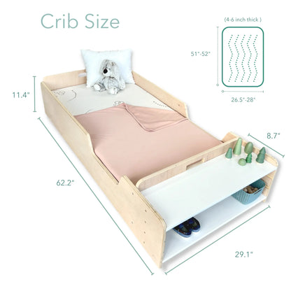 APPLE  Floor Bed & Mattres Bundle Sapiens Child