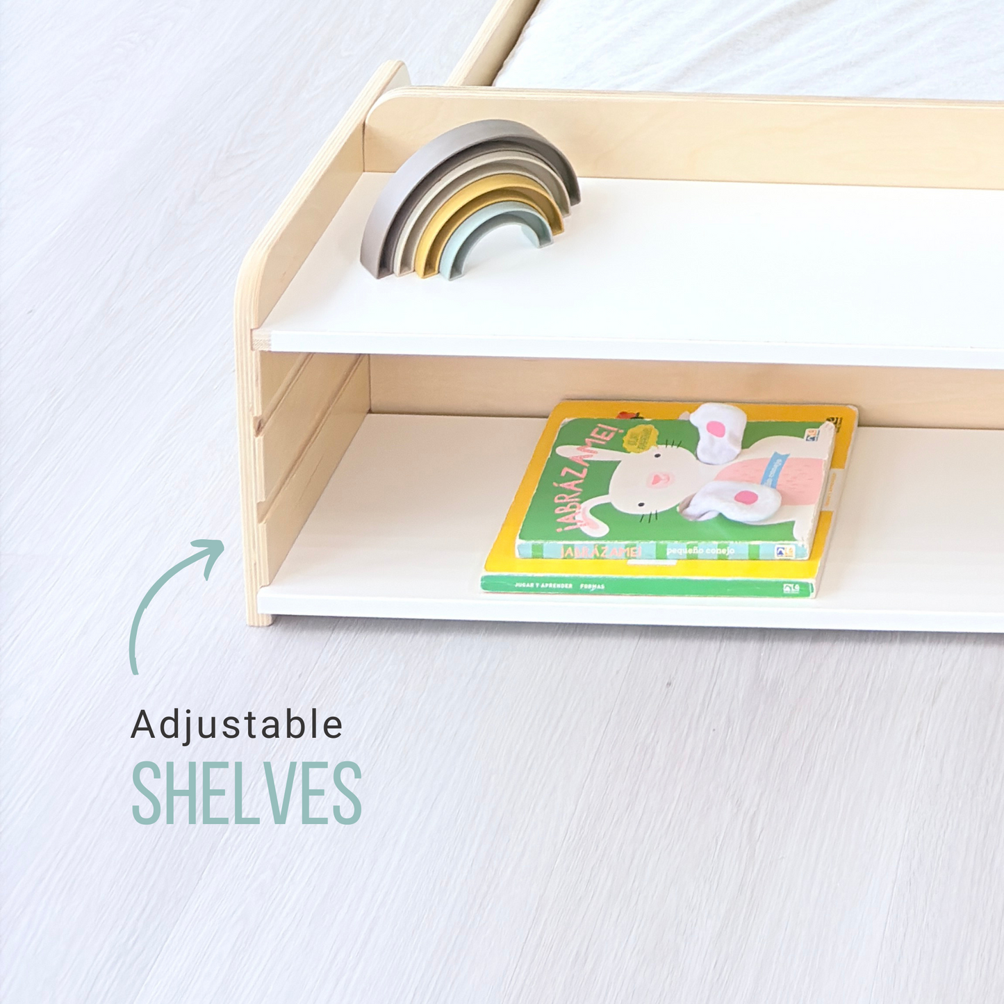 CHERRY FULL - Montessori Floor Bed Sapiens Child