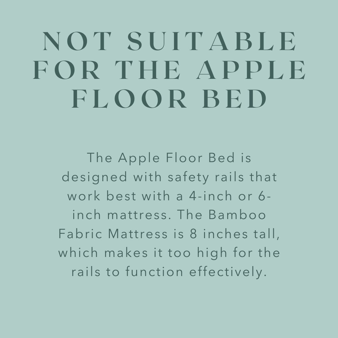 Matelas Twin Optimal 8" - Tissu en bambou doux