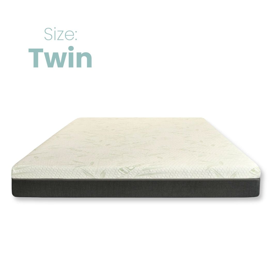 Twin Optimal 8" Mattress - Soft Bamboo Fabric