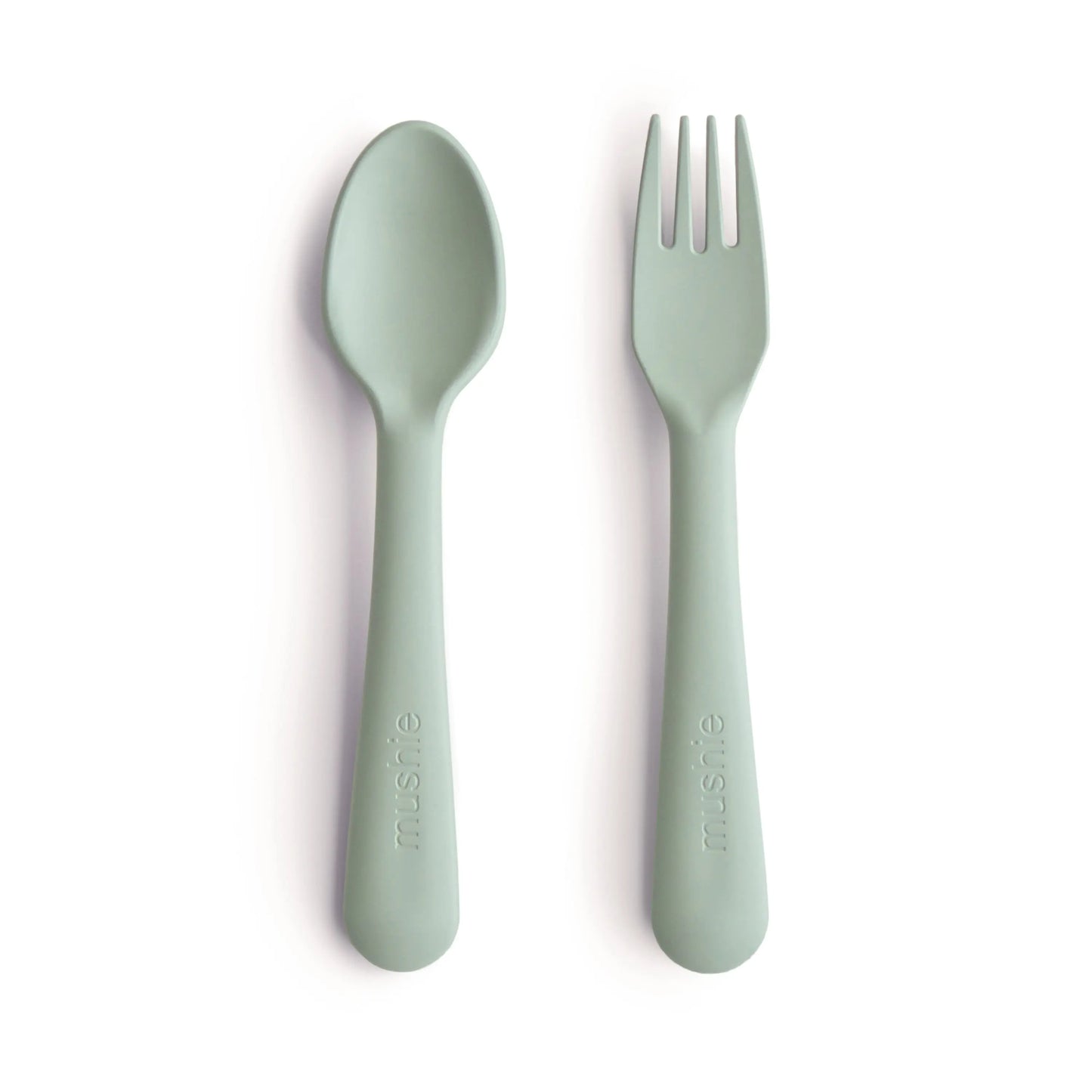 Dinnerware Fork and Spoon Set Mushie