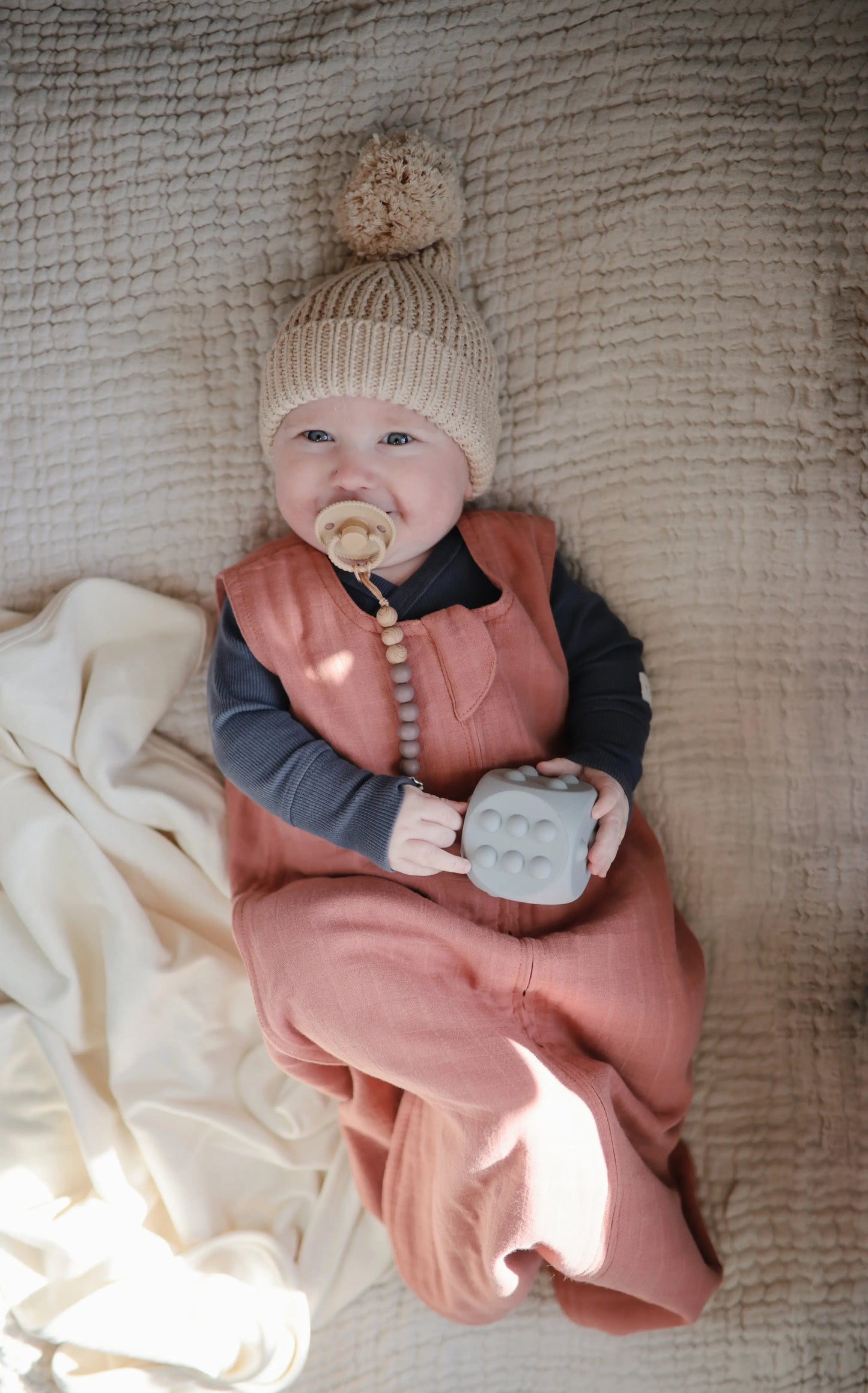 Ribbed Baby Blanket Mushie