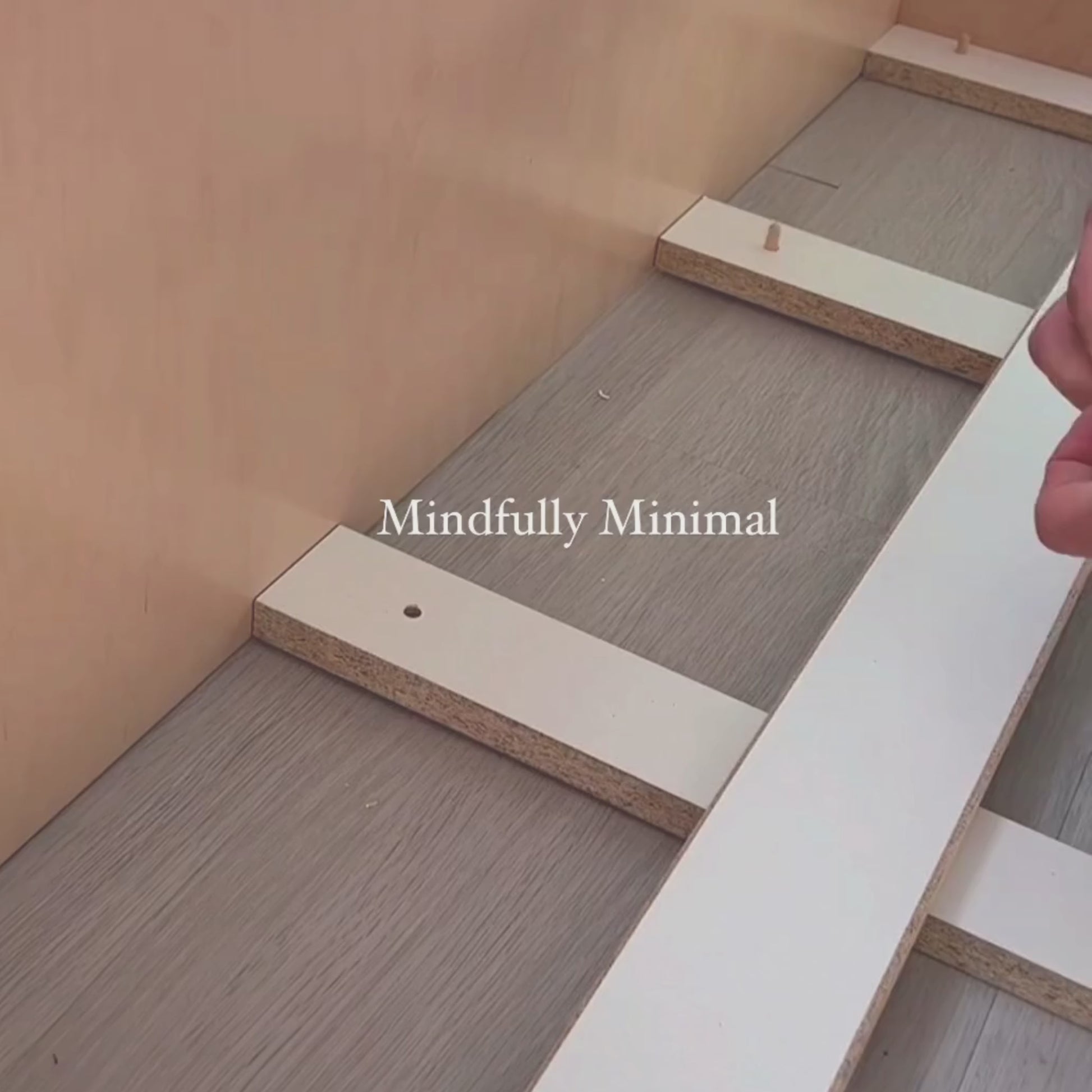 Video demonstrating easy assembly of a Montessori-inspired floor bed. Shows the high-quality wood, simple step-by-step process, and how anyone can put it together quickly. The straightforward design makes setup fun, especially when involving kids.