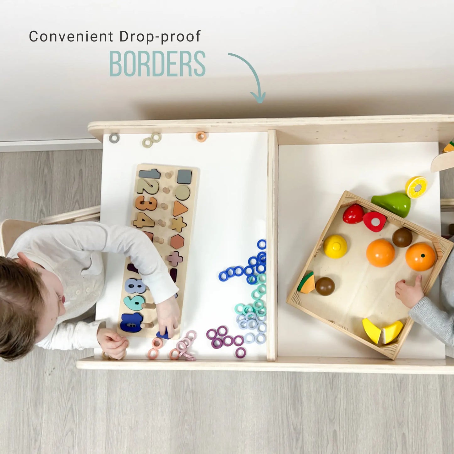 PAPAYA DOUBLE - Adjustable Table & Chair Set for Two Sapiens Child