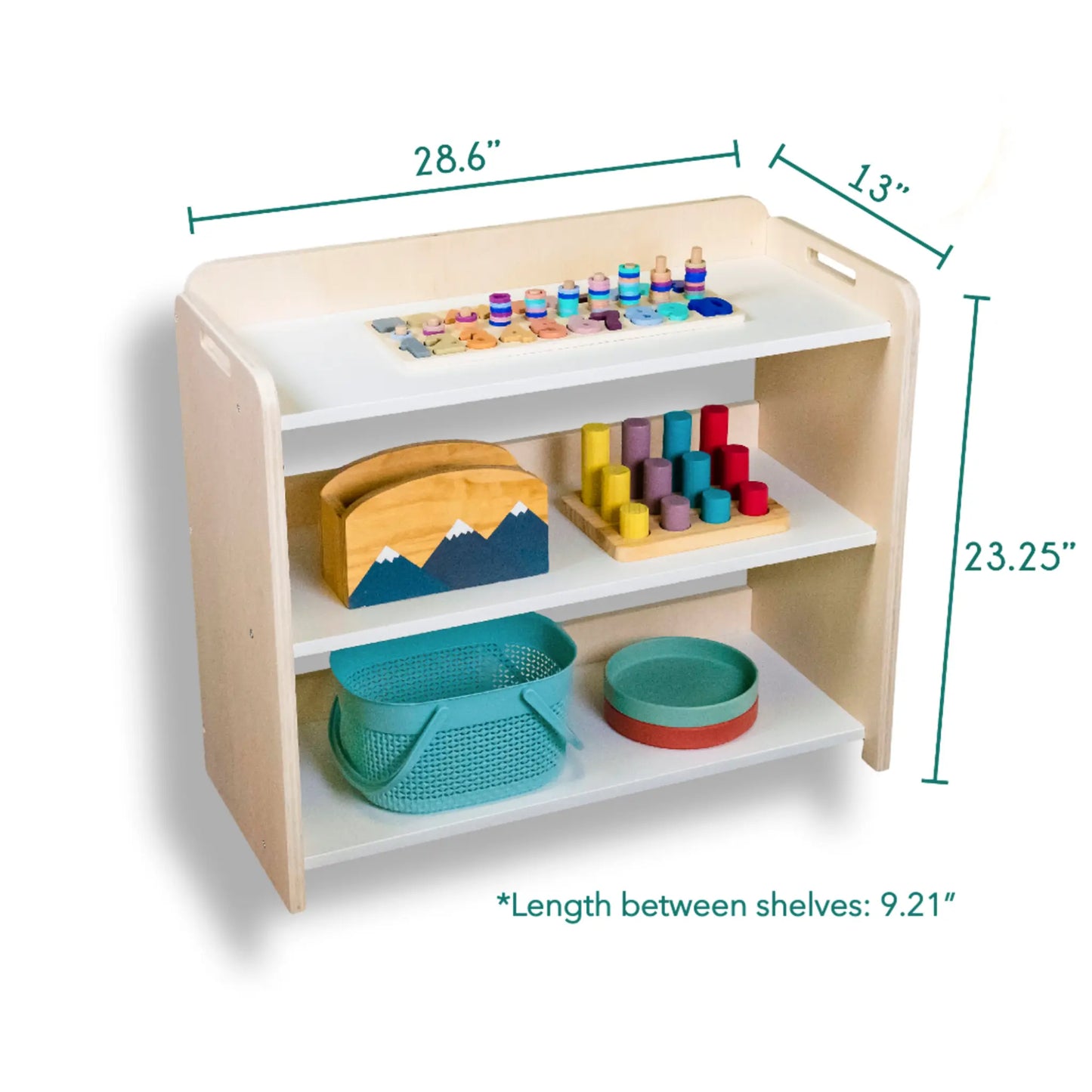 BANANA - Montessori Organization Shelf Sapiens Child