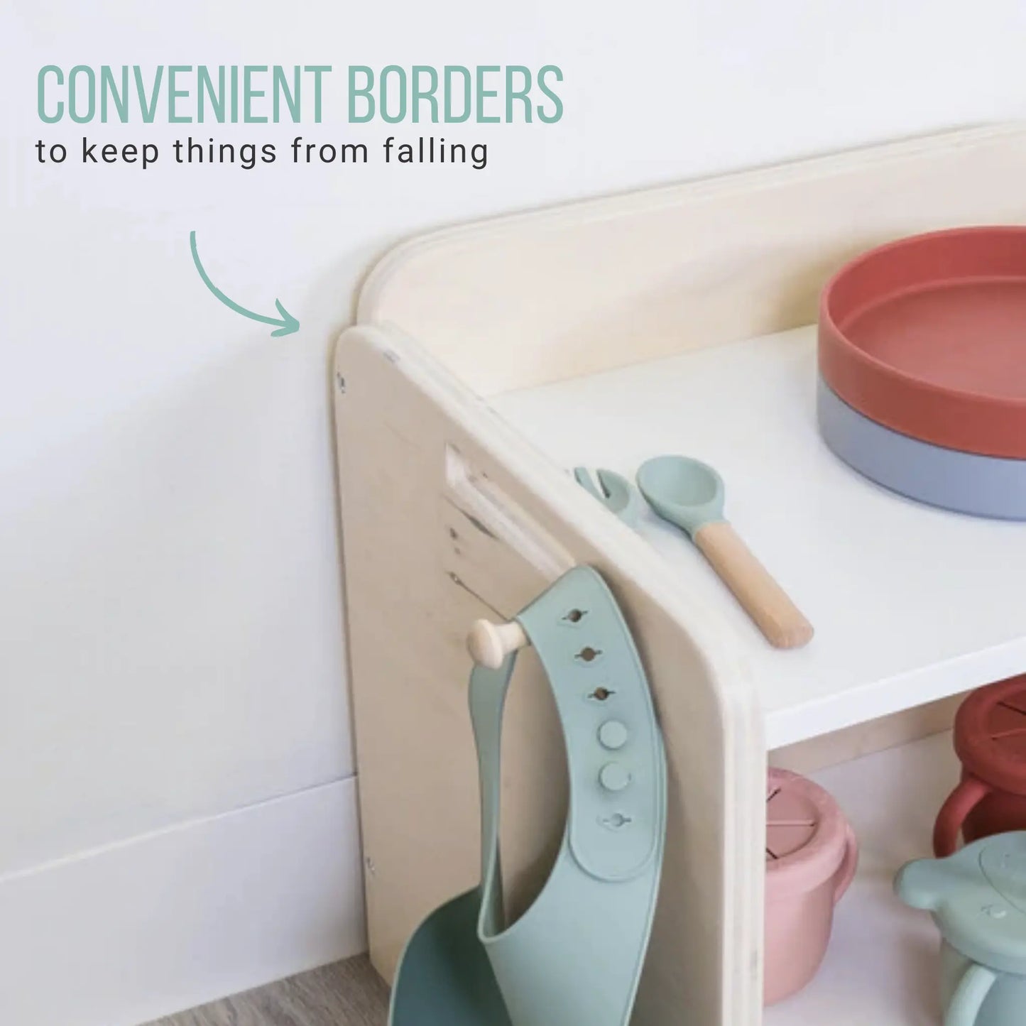PAPAYA Shelf - Montessori Organization Mini Shelf Sapiens Child