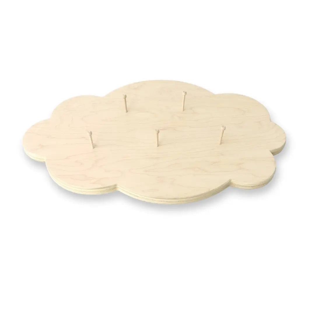 10Wall Decoration Wooden Cloud. Nursery room deco Kids room deco toddler art Nimbus.png