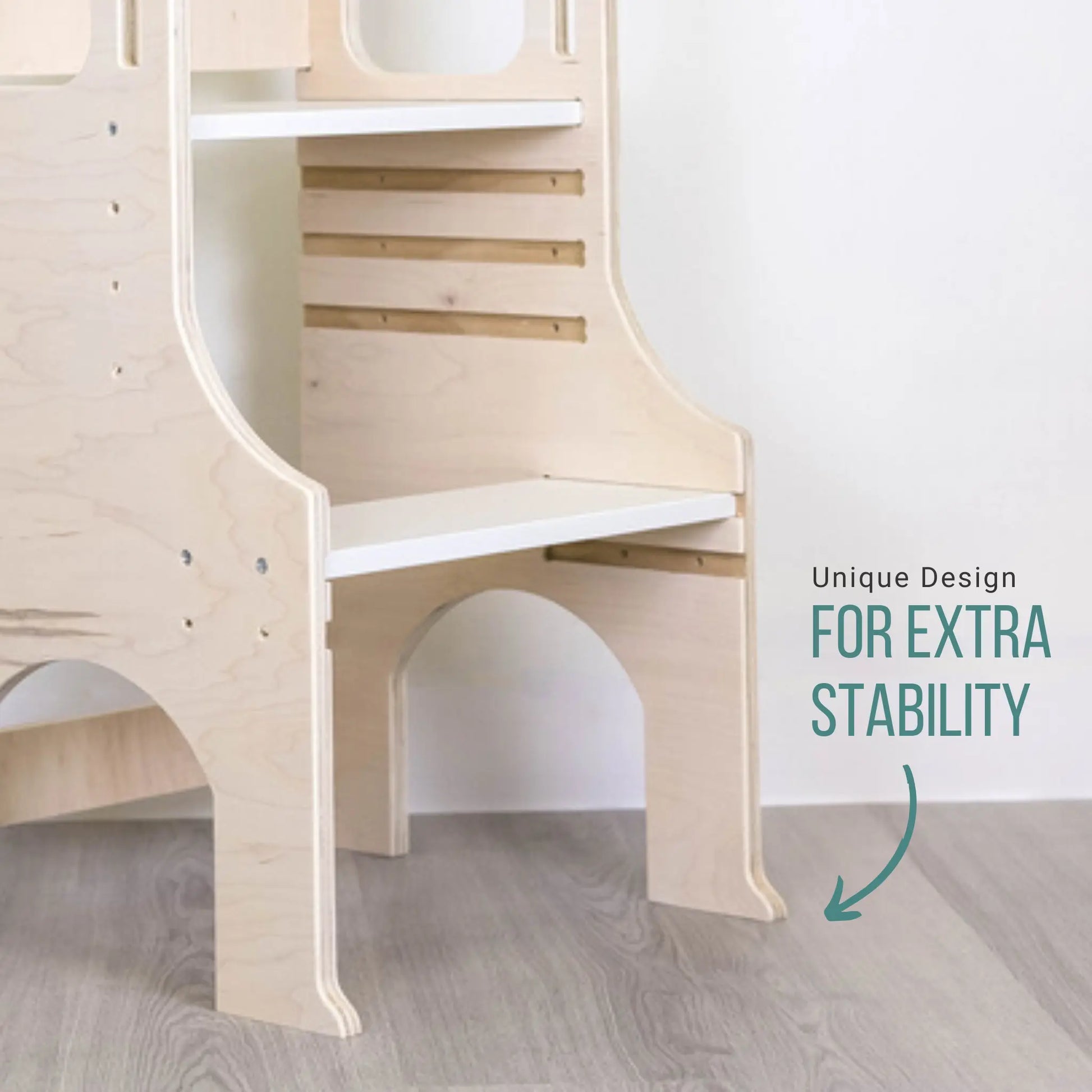Adjustable Kitchen Tower Eco Learning Stool for Toddlers