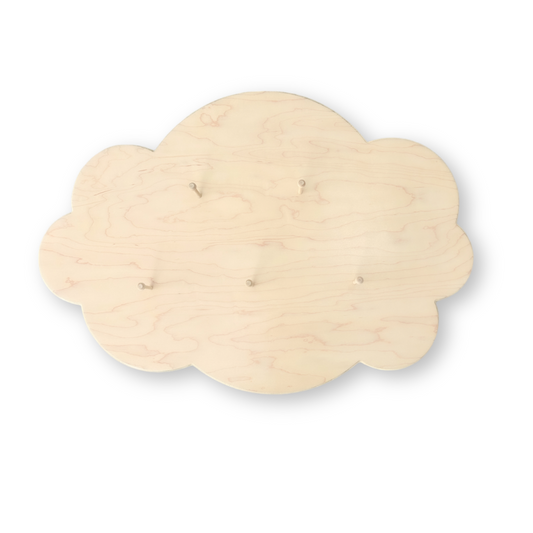 10Wall Decoration Wooden Cloud. Nursery room deco Kids room deco toddler art Nimbus.png