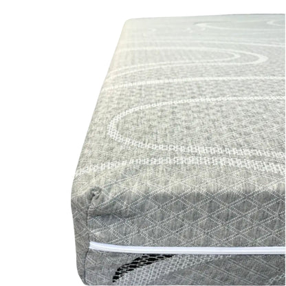 BUNDLE 6 - Apple Full Floor Bed with Shelves & Mattress