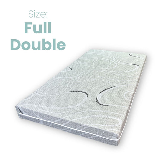 Full Comfort 6" Mattress - Soft Bamboo Fabric