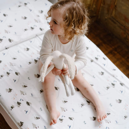 Drap-housse en bambou