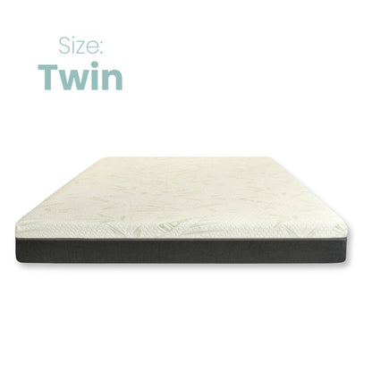 Twin Optimal 8" Mattress - Soft Bamboo Fabric