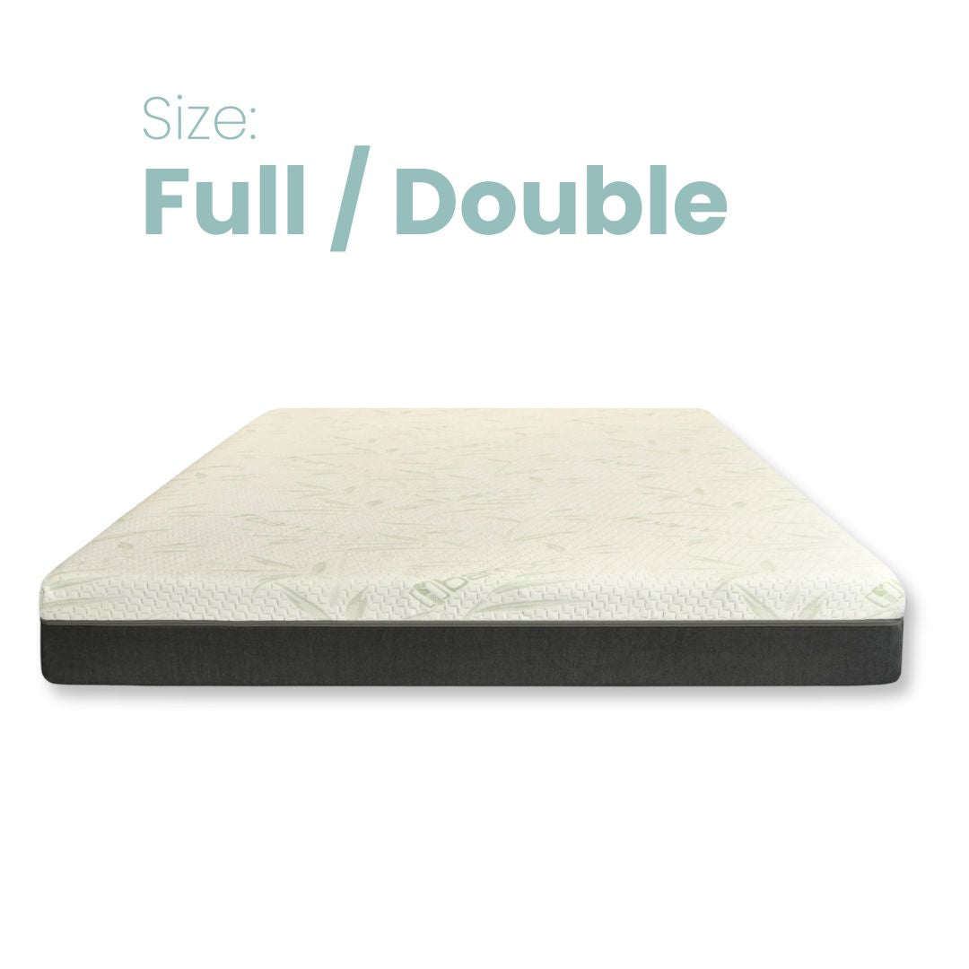 Full Optimal 8" Mattress - Soft Bamboo Fabric