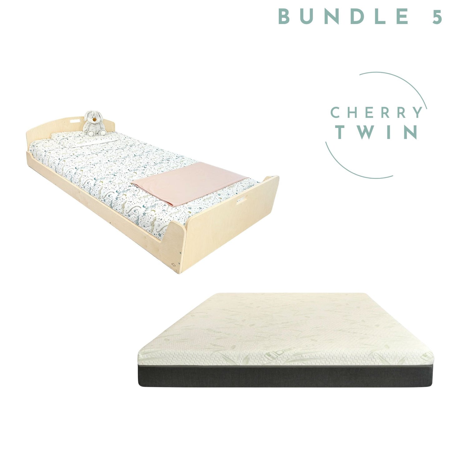 Bundle 5 - Cherry Twin & 8" Twin Mattress