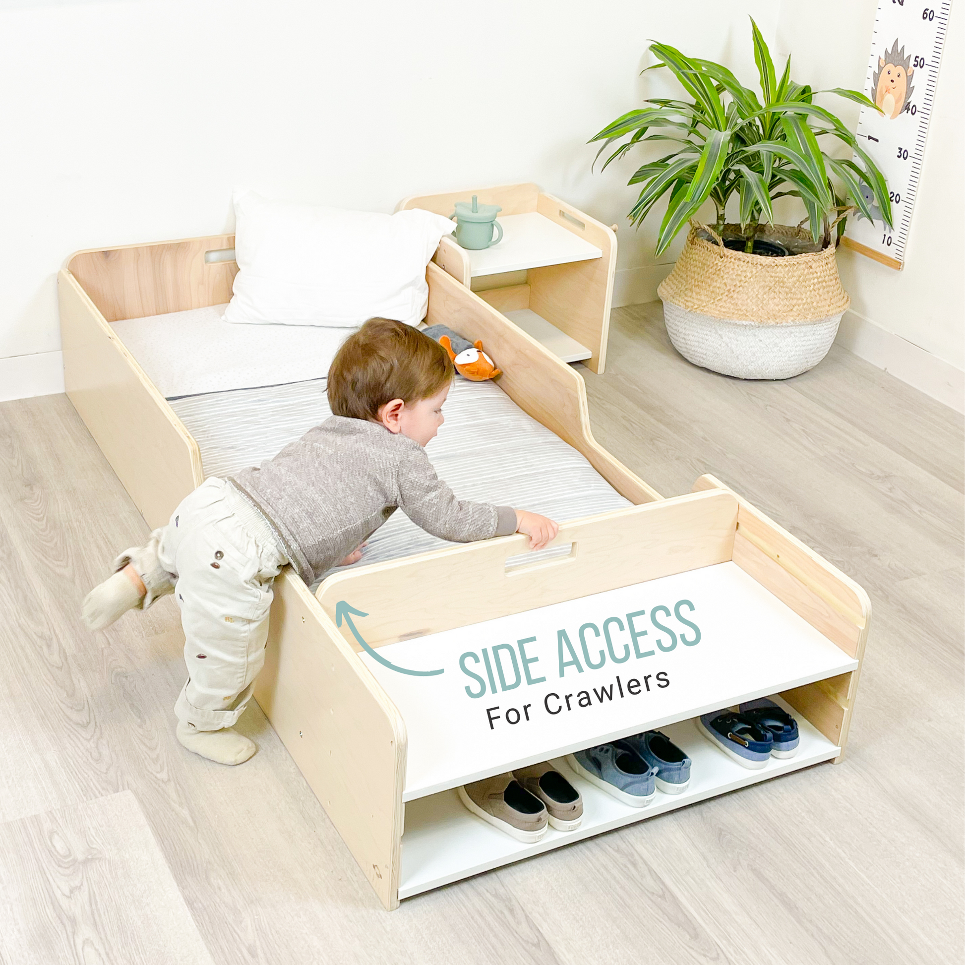 Montessori bed for toddlers and kids bedroom1