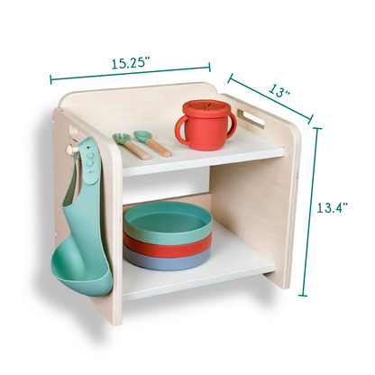 PAPAYA Shelf - Montessori Organization Mini Shelf